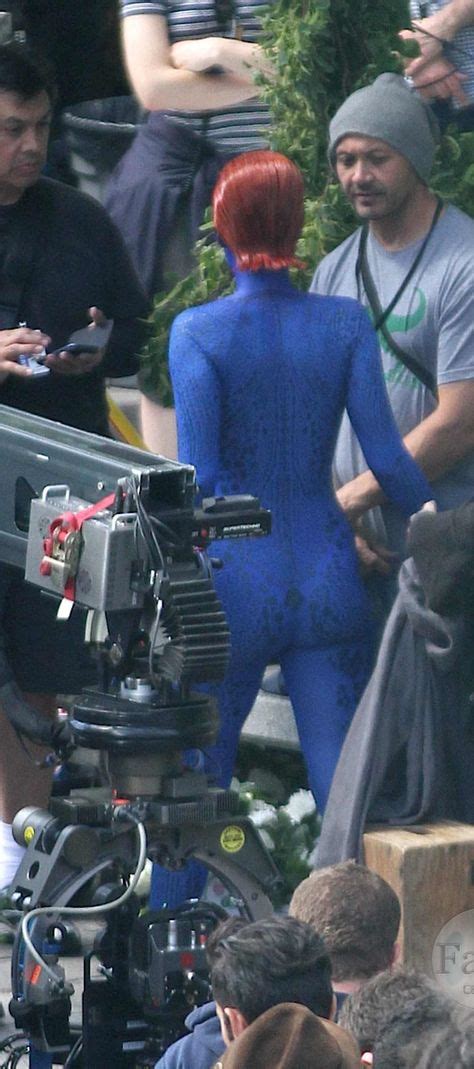 mystique butt|Jennifer Lawrence butt as Mystique in X